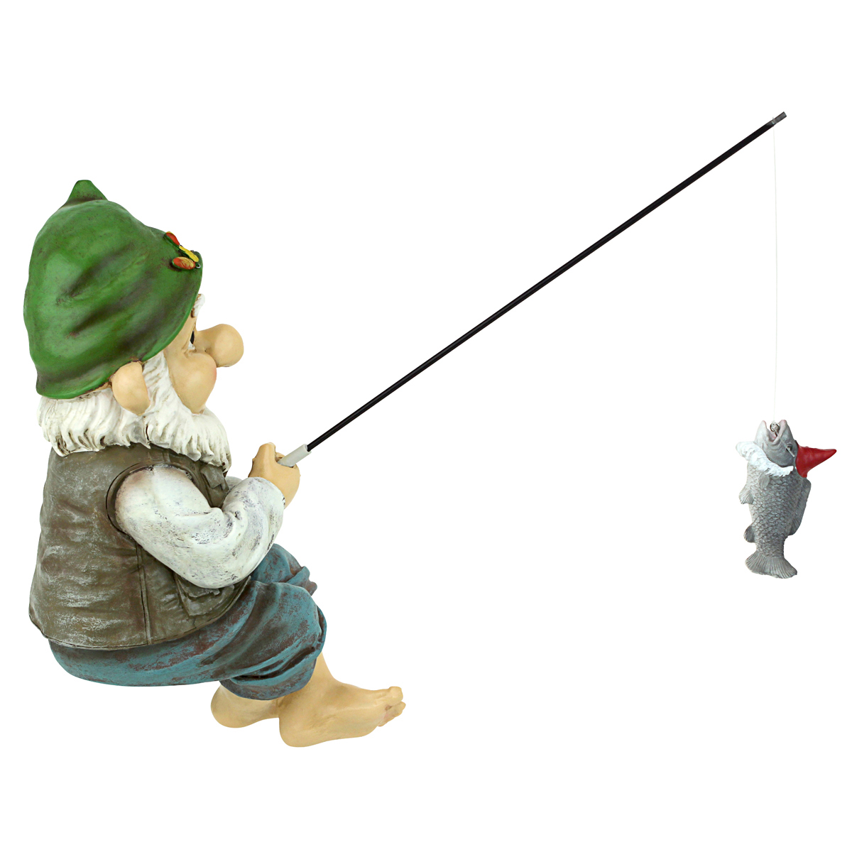 Image Thumbnail for Dt Ziggy The Fishing Gnome Statue